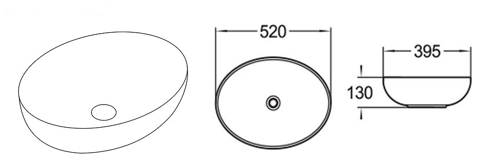 keramicke umyvadlo mona mb12